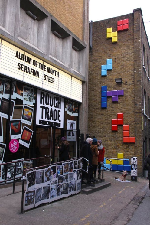 Tetris géant Londres
